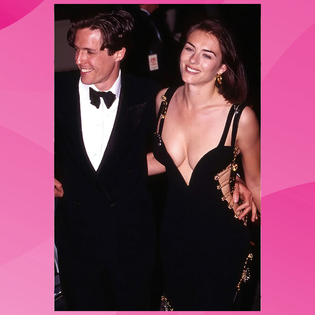 Hugh Grant y Elizabeth Hurley 1