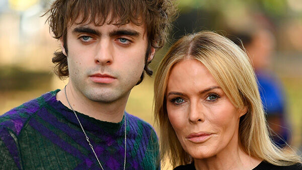 Liam Gallagher y Patsy Kensit 1